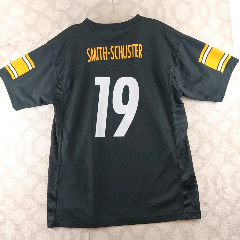 Juju‎ Smith Schuster Pittsburgh Steelers Jersey Youth Extra Large Black NFL